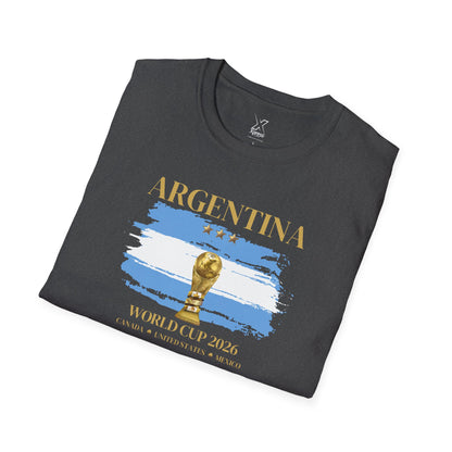 Unleash Your Argentine Passion! The Ultimate Football Fan T-shirt! World Cup 2026 Here We Come!