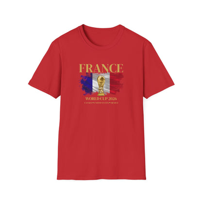 Allez la France! Show your pride with this Ultimate Football Fan T-shirt!  World Cup 2026 Here We Come!