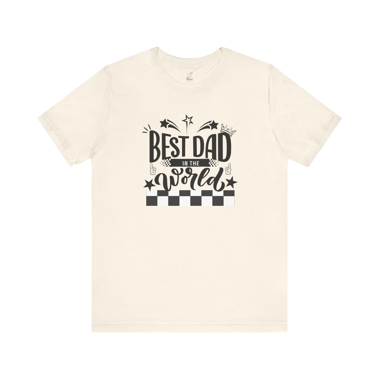 Best Dad Ever Unisex Tee – “Because Legends Deserve Comfort.” | Perfect Father’s Day or Christmas Gift | Funny Dad Shirt | Casual Family Tee