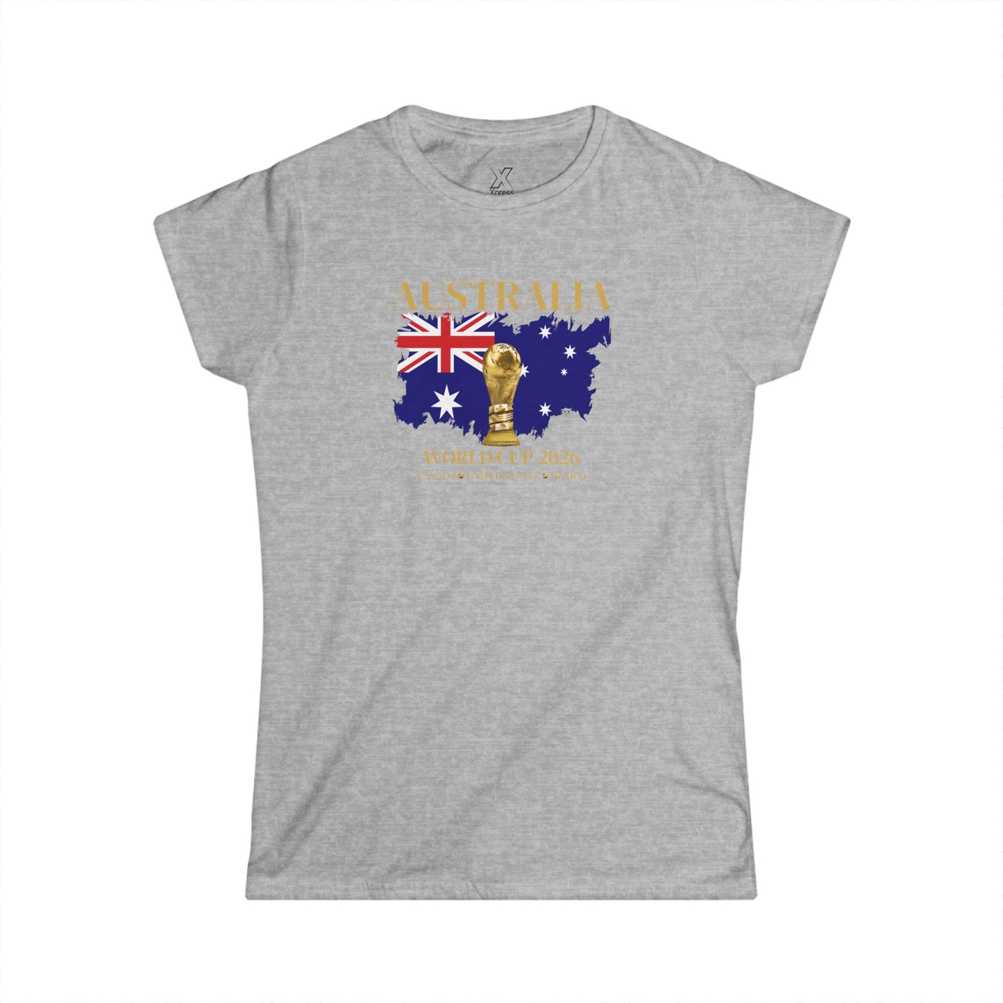 Fierce, Stylish, and Proud! Australia Women’s World Cup Tee. Let's Go Australia!!!