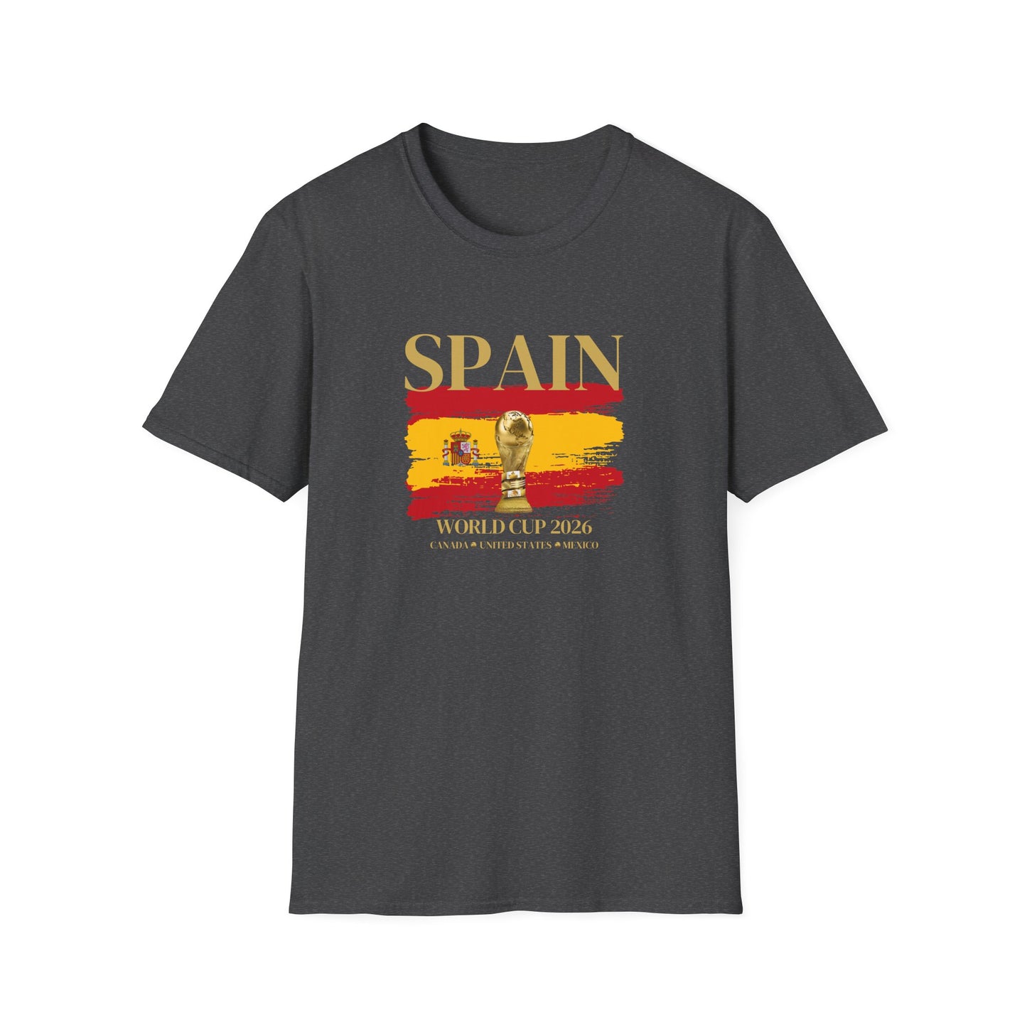 Vamos España! Aupa Espainia! Glory Awaits For You! Cheer Loud And Strong with this Ultimate Spanish Football Fan T-shirt!  World Cup 2026 Here We Come!
