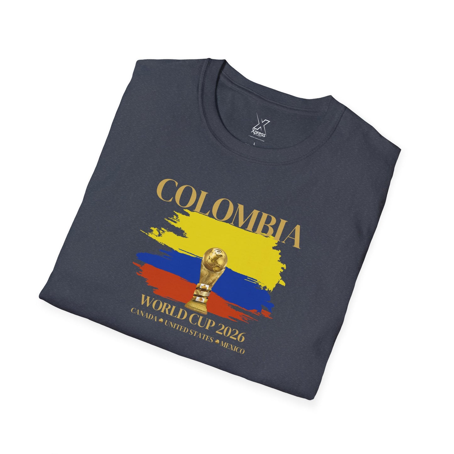 Show Off Your Colombian Pride! The Ultimate Football Fan T-shirt! World Cup 2026 Here We Come!