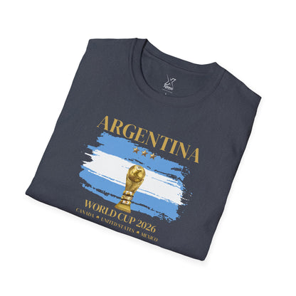 Unleash Your Argentine Passion! The Ultimate Football Fan T-shirt! World Cup 2026 Here We Come!