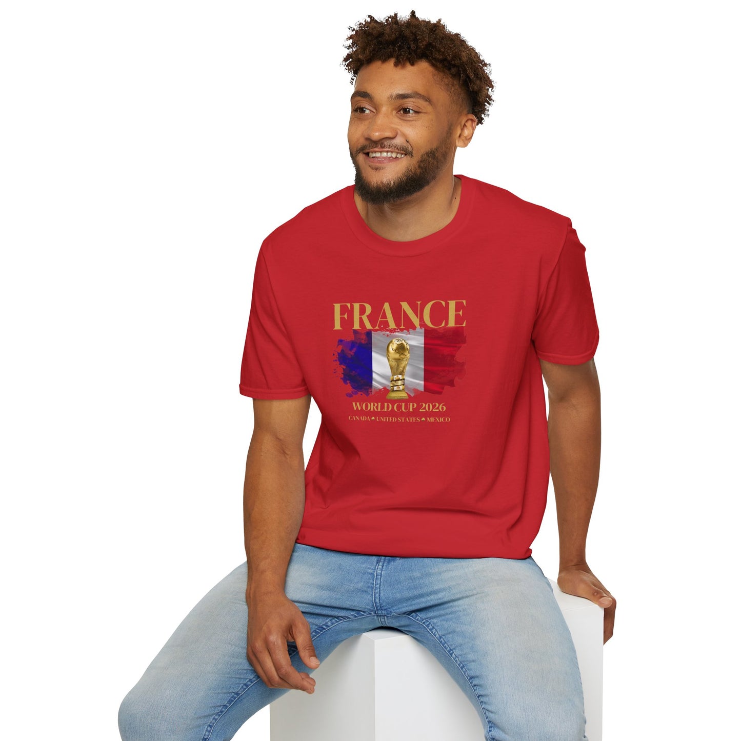 Allez la France! Show your pride with this Ultimate Football Fan T-shirt!  World Cup 2026 Here We Come!