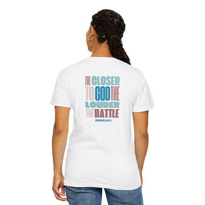 Spiritual Battle T-Shirt | Unisex Inspirational Tee | Faith-Based Comfort Wear