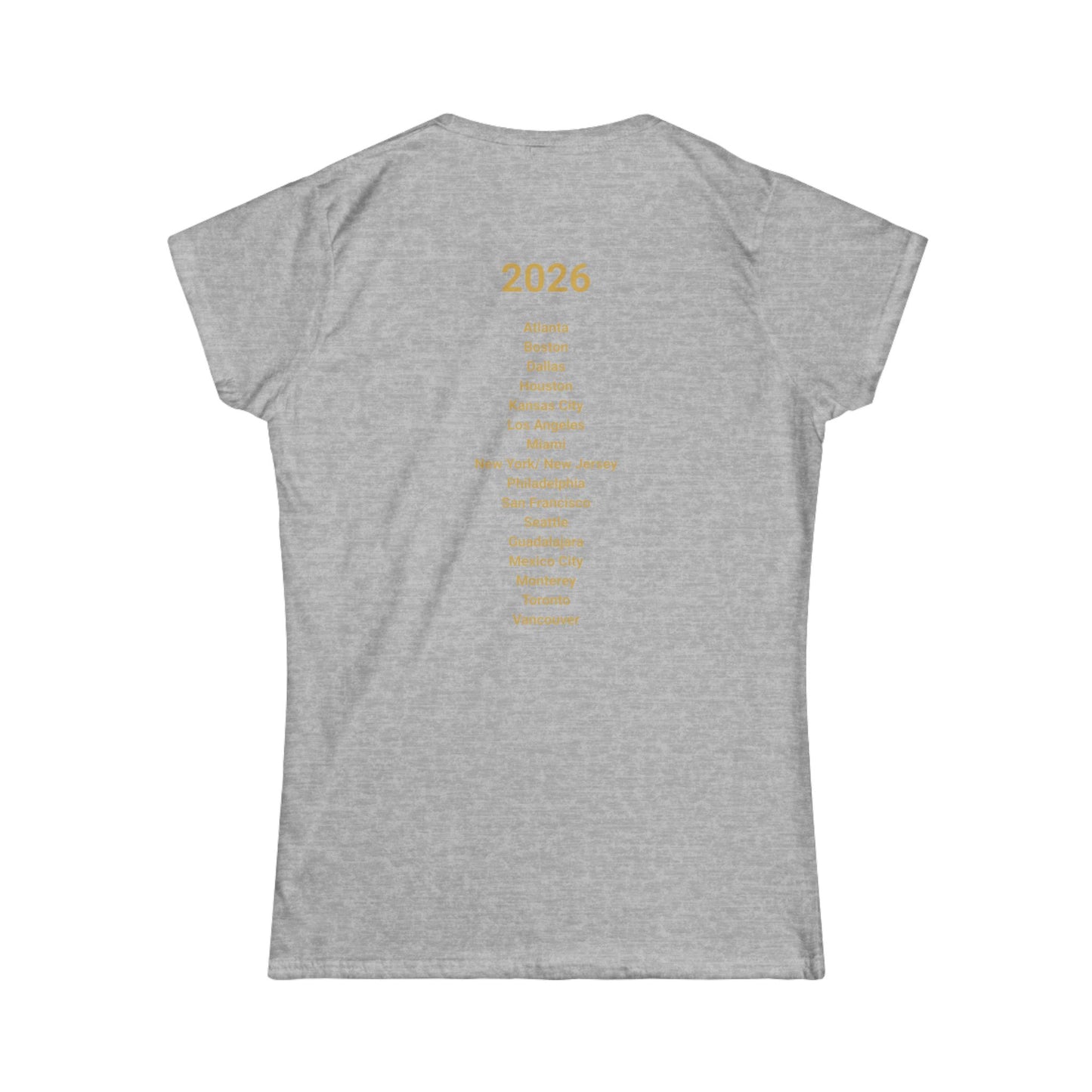 Fierce, Stylish, and Proud! Australia Women’s World Cup Tee. Let's Go Australia!!!