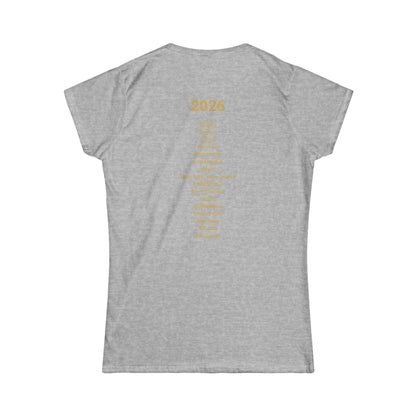Fierce, Stylish, and Proud! Australia Women’s World Cup Tee. Let's Go Australia!!!