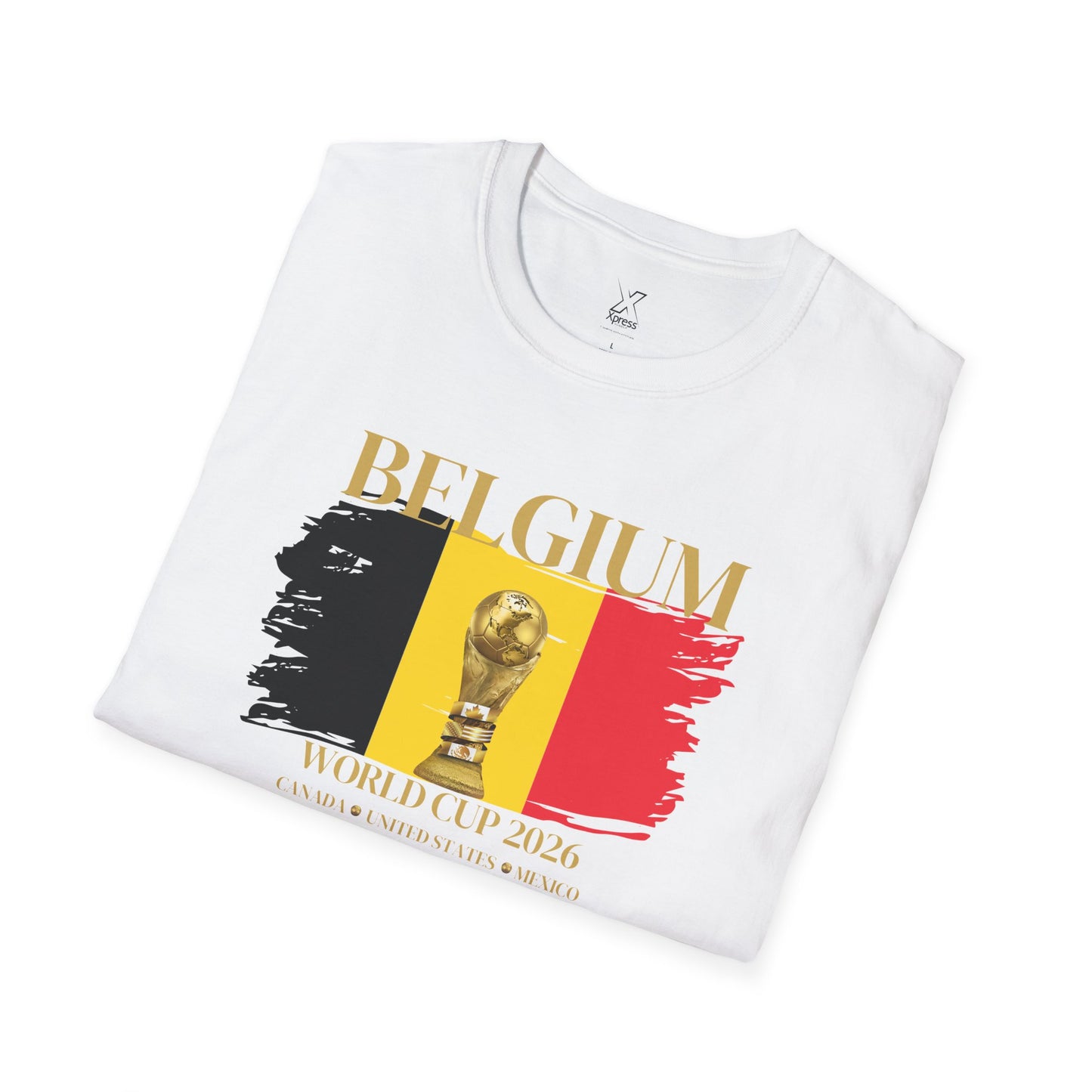 Belgians, Cheer Loud, Cheer Proud – Go Red Devils!  The Ultimate Football Fan T-shirt! World Cup 2026.  Here We Come!