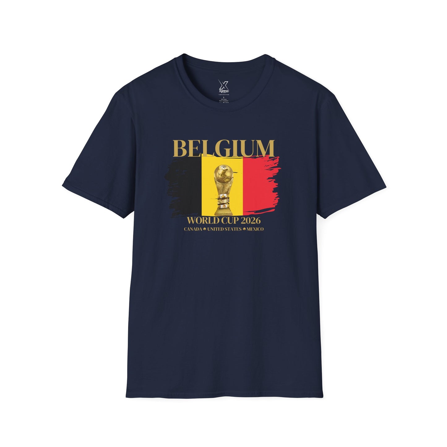 Belgians, Cheer Loud, Cheer Proud – Go Red Devils!  The Ultimate Football Fan T-shirt! World Cup 2026.  Here We Come!