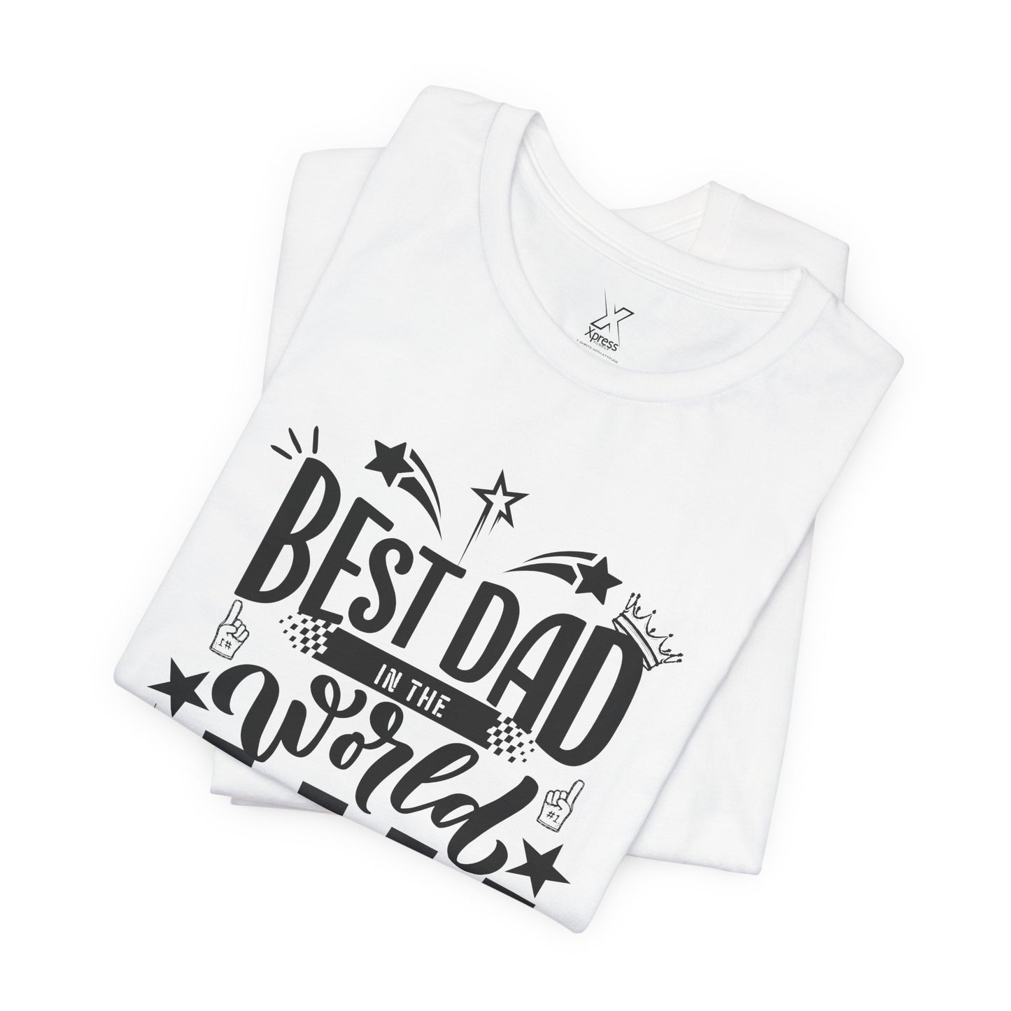 Best Dad Ever Unisex Tee – “Because Legends Deserve Comfort.” | Perfect Father’s Day or Christmas Gift | Funny Dad Shirt | Casual Family Tee