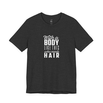 Funny T-Shirt for the Bald (and the Bold) | Gift for Balding Men | Birthday Humor Tee | Unisex Graphic Shirt I Christmas gift