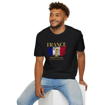 Allez la France! Show your pride with this Ultimate Football Fan T-shirt!  World Cup 2026 Here We Come!