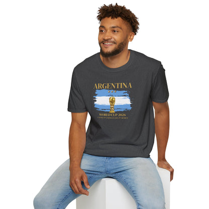 Unleash Your Argentine Passion! The Ultimate Football Fan T-shirt! World Cup 2026 Here We Come!