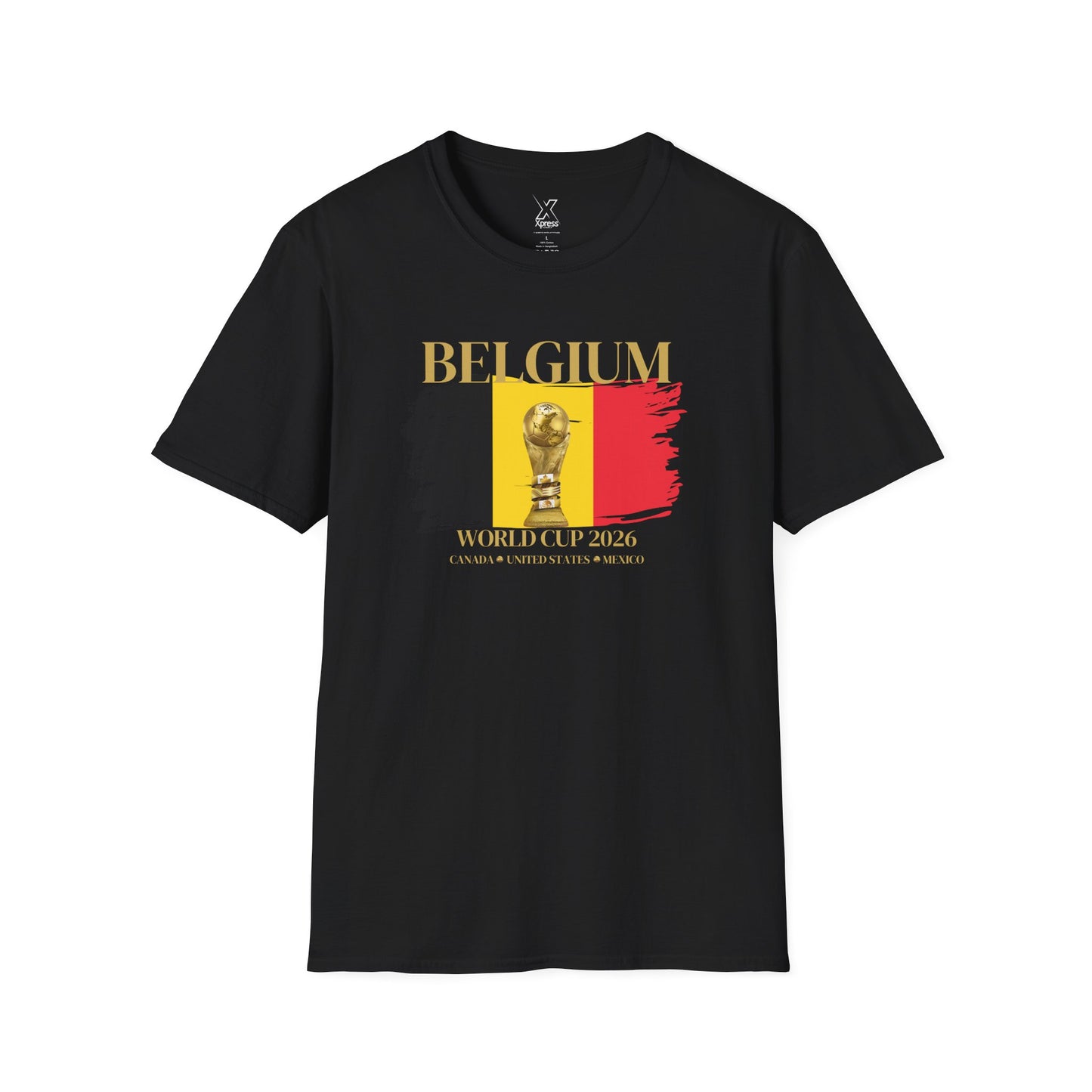 Belgians, Cheer Loud, Cheer Proud – Go Red Devils!  The Ultimate Football Fan T-shirt! World Cup 2026.  Here We Come!