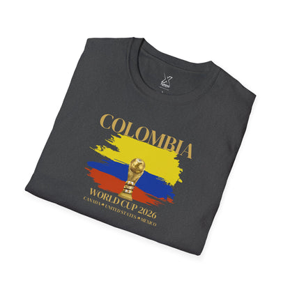 Show Off Your Colombian Pride! The Ultimate Football Fan T-shirt! World Cup 2026 Here We Come!