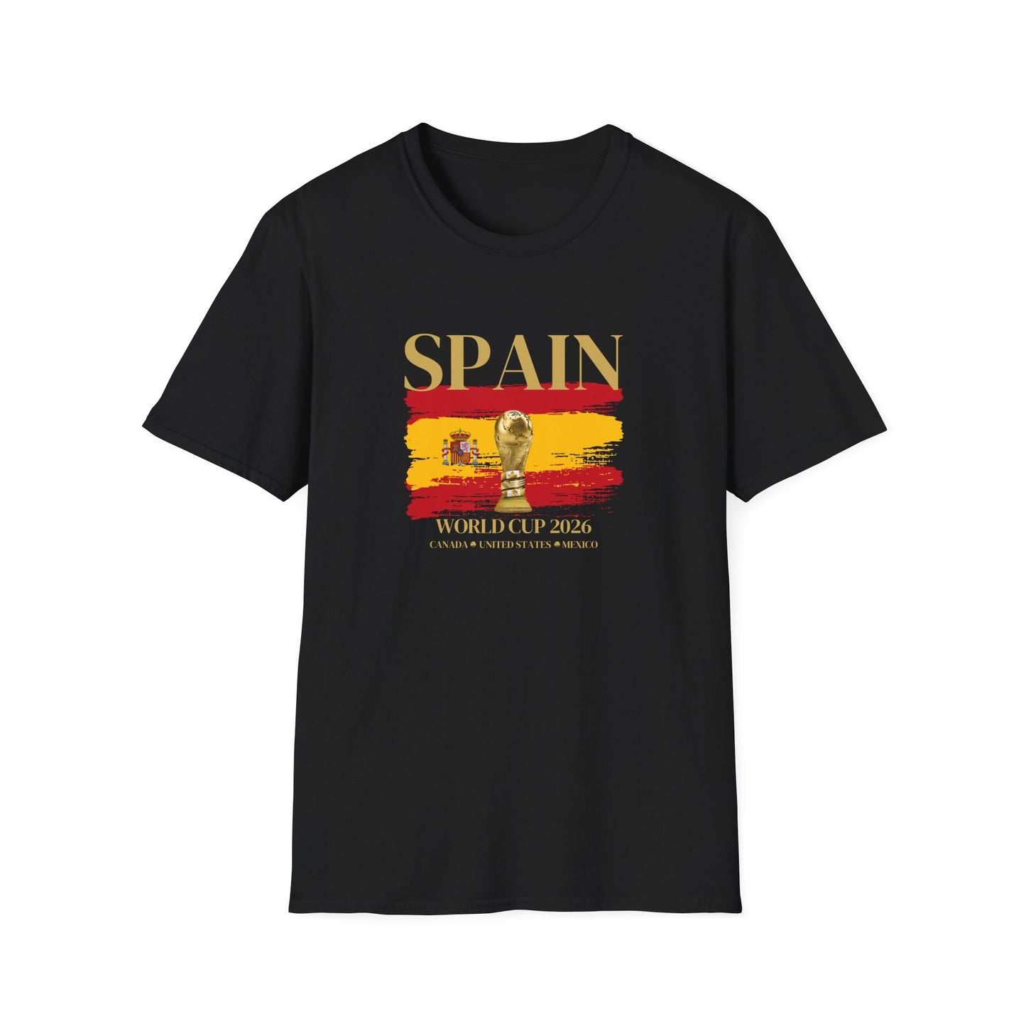 Vamos España! Aupa Espainia! Glory Awaits For You! Cheer Loud And Strong with this Ultimate Spanish Football Fan T-shirt!  World Cup 2026 Here We Come!