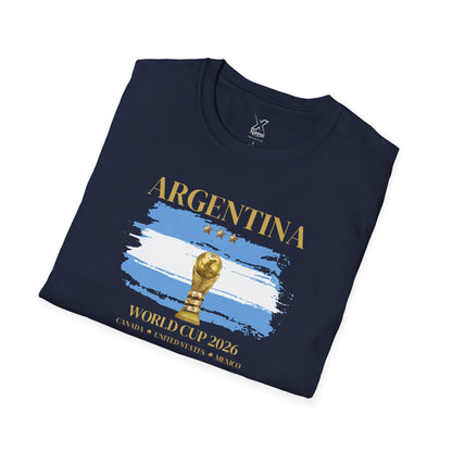 Unleash Your Argentine Passion! The Ultimate Football Fan T-shirt! World Cup 2026 Here We Come!