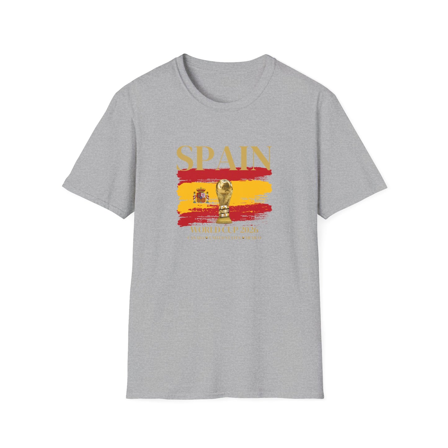 Vamos España! Aupa Espainia! Glory Awaits For You! Cheer Loud And Strong with this Ultimate Spanish Football Fan T-shirt!  World Cup 2026 Here We Come!