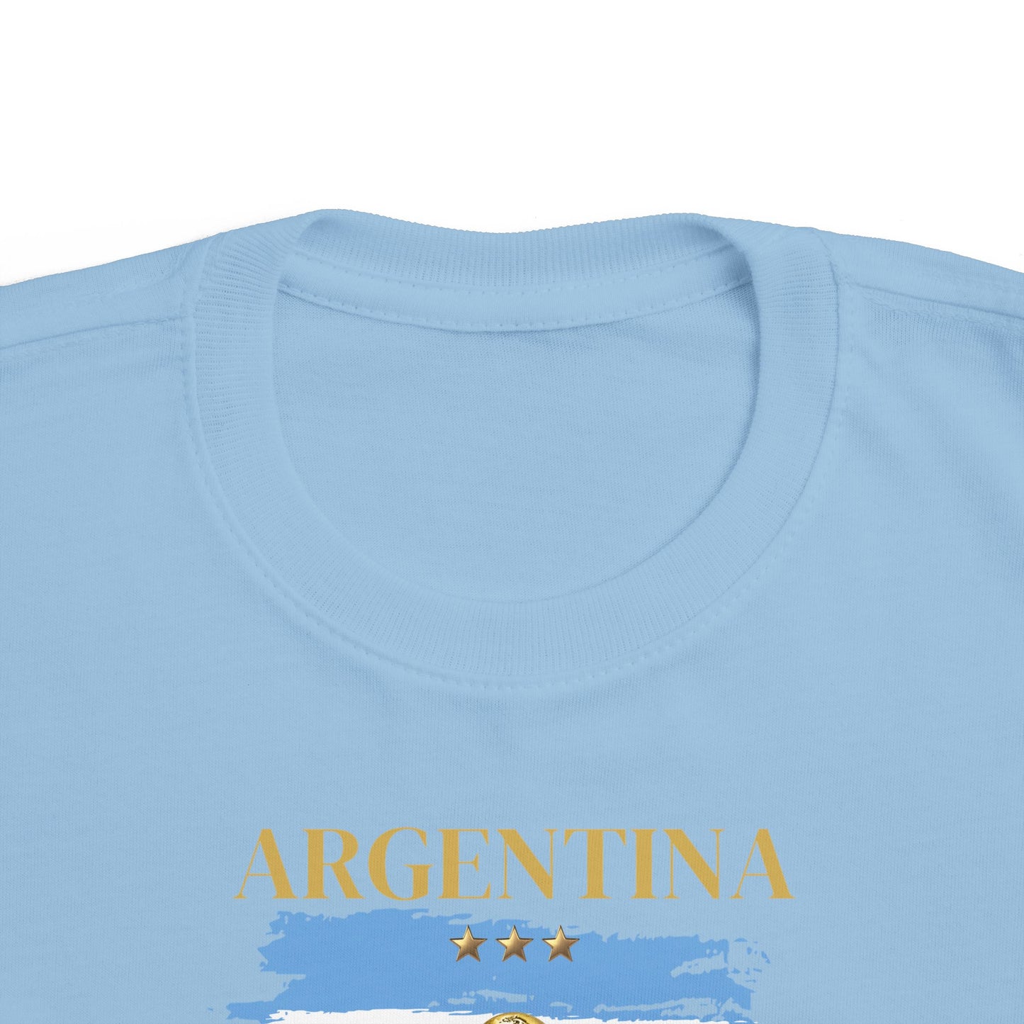 Toddler World Cup Tee, Kids Soccer Shirt, Argentina Fans Gift, Sports Toddler Outfit, Unisex Toddler Short Sleeve, Fine Jersey Tee