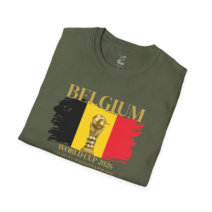 Belgians, Cheer Loud, Cheer Proud – Go Red Devils!  The Ultimate Football Fan T-shirt! World Cup 2026.  Here We Come!