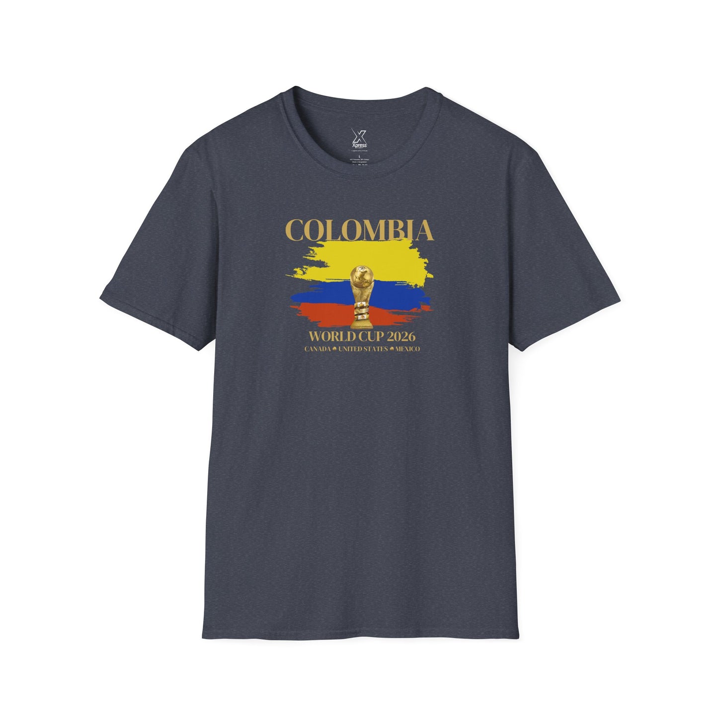 Show Off Your Colombian Pride! The Ultimate Football Fan T-shirt! World Cup 2026 Here We Come!