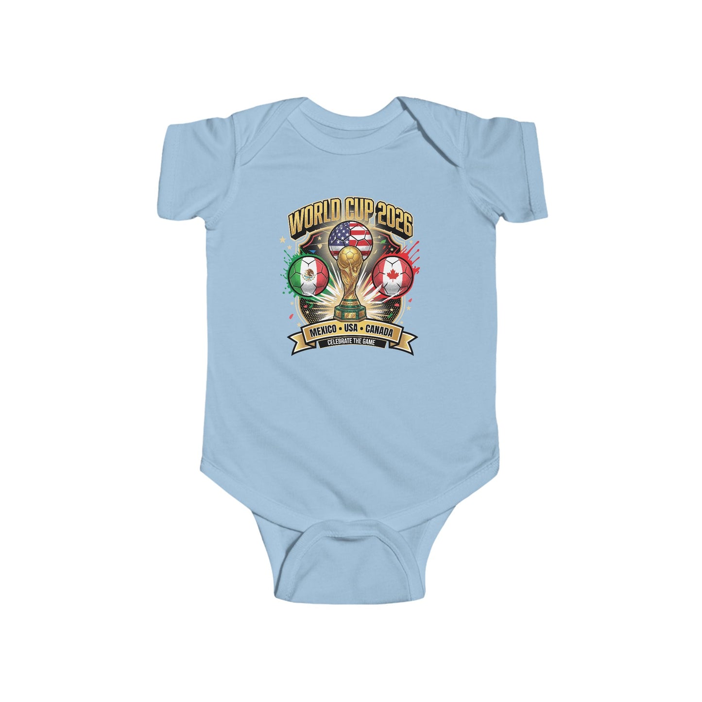 Cute World Cup 2026 Baby Outfit for Little Soccer Fans- Game Day for Future MVP of the Family! gifts, baby shower, Summer Games!