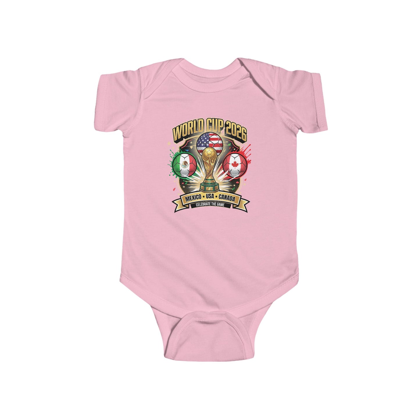 Cute World Cup 2026 Baby Outfit for Little Soccer Fans- Game Day for Future MVP of the Family! gifts, baby shower, Summer Games!
