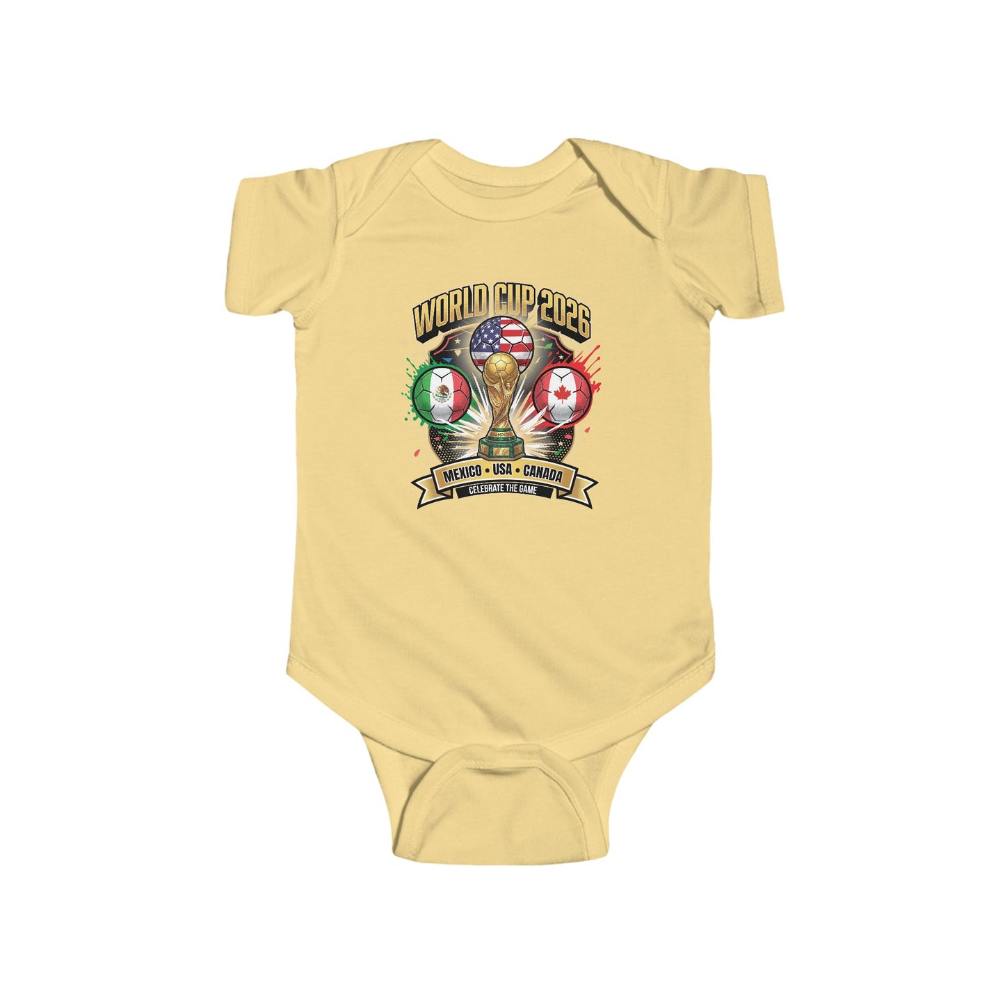 Cute World Cup 2026 Baby Outfit for Little Soccer Fans- Game Day for Future MVP of the Family! gifts, baby shower, Summer Games!