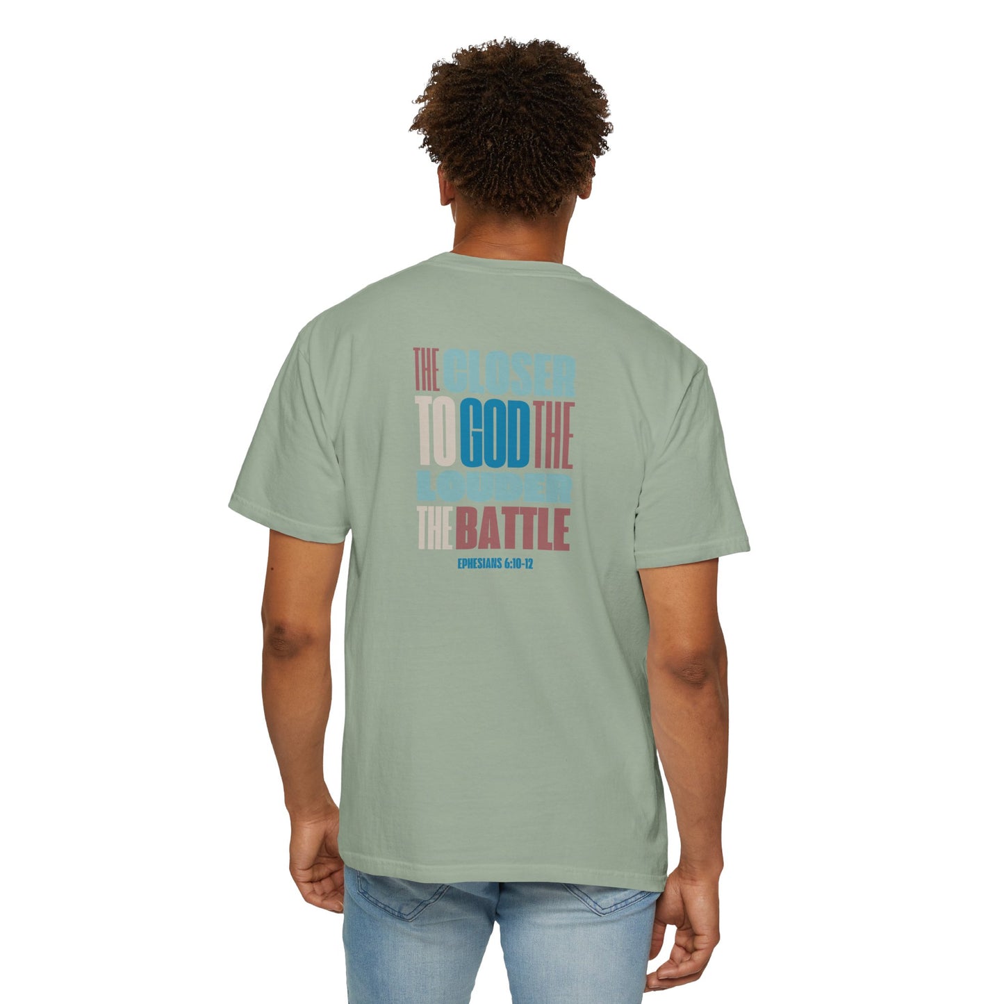Spiritual Battle T-Shirt | Unisex Inspirational Tee | Faith-Based Comfort Wear