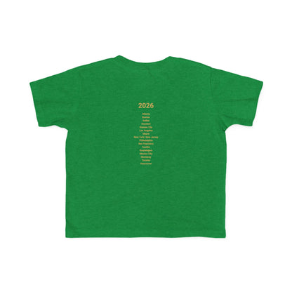 Toddler World Cup Tee, Kids Soccer Shirt, Argentina Fans Gift, Sports Toddler Outfit, Unisex Toddler Short Sleeve, Fine Jersey Tee