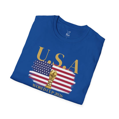 USA World Cup 2026 Fan Tee!. Show Your U.S.A Team Spirit in Style! Soccer Fan T-Shirt, Soft style Tee, Sports Apparel, Gift for Sports Lovers.