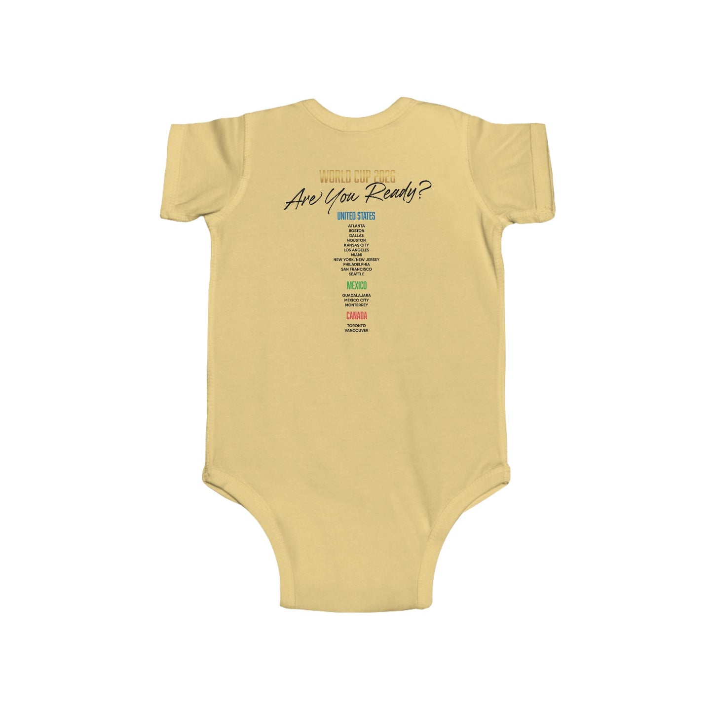 Cute World Cup 2026 Baby Outfit for Little Soccer Fans- Game Day for Future MVP of the Family! gifts, baby shower, Summer Games!