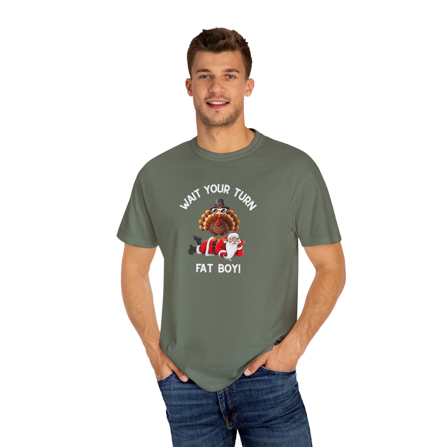 Funny Holiday T-Shirt | Thanksgiving Tee I Merry Christmas Tee | Humorous Unisex Graphic Top | Family Reunion Apparel
