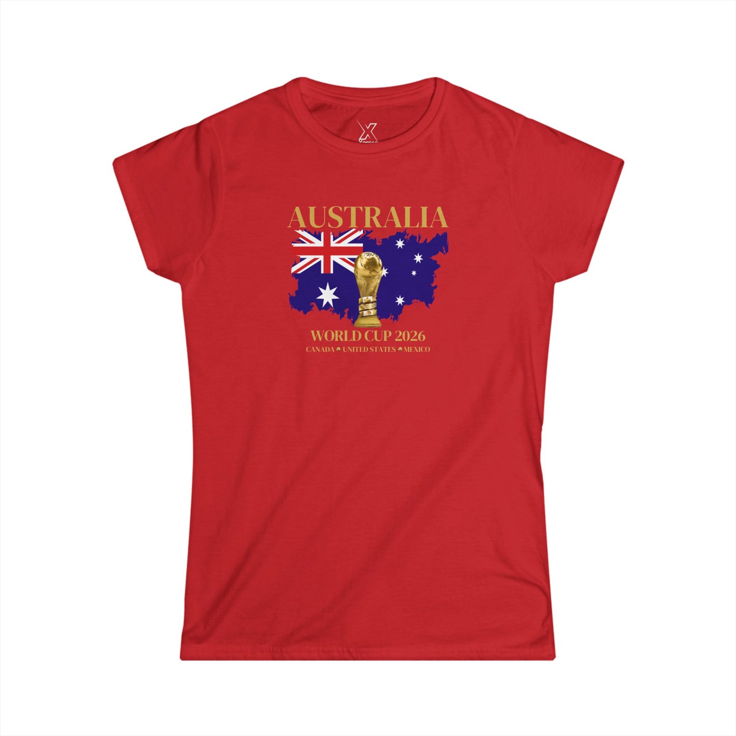 Fierce, Stylish, and Proud! Australia Women’s World Cup Tee. Let's Go Australia!!!