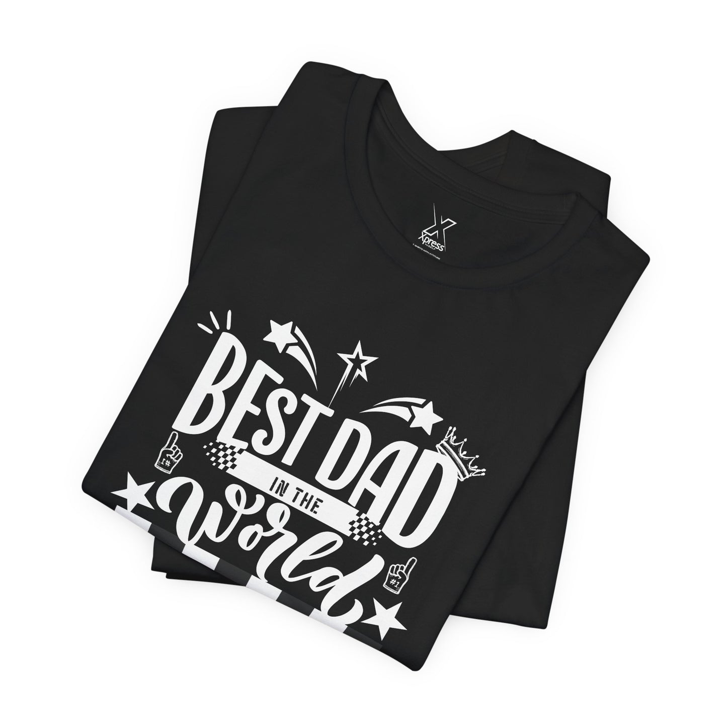 Best Dad Ever Unisex Tee – “Because Legends Deserve Comfort.” | Perfect Father’s Day or Christmas Gift | Funny Dad Shirt | Casual Family Tee