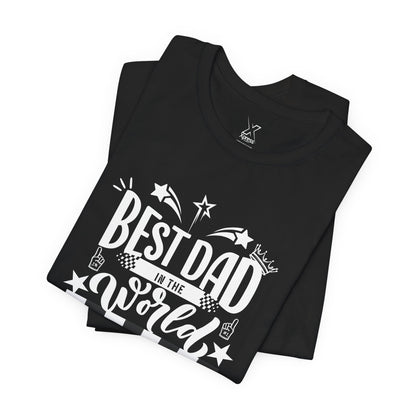 Best Dad Ever Unisex Tee – “Because Legends Deserve Comfort.” | Perfect Father’s Day or Christmas Gift | Funny Dad Shirt | Casual Family Tee