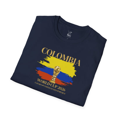 Show Off Your Colombian Pride! The Ultimate Football Fan T-shirt! World Cup 2026 Here We Come!