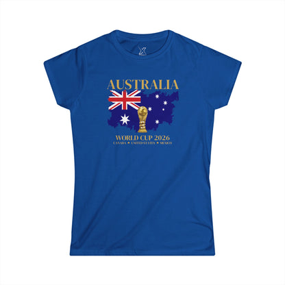 Fierce, Stylish, and Proud! Australia Women’s World Cup Tee. Let's Go Australia!!!