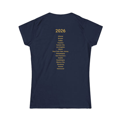 Vamos Colombia!!!! Let's Go!!! Beautiful Design Women’s World Cup Tee.