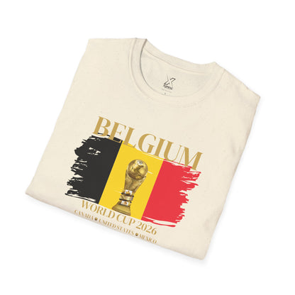 Belgians, Cheer Loud, Cheer Proud – Go Red Devils!  The Ultimate Football Fan T-shirt! World Cup 2026.  Here We Come!
