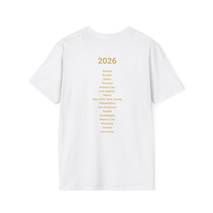 USA World Cup 2026 Fan Tee!. Show Your U.S.A Team Spirit in Style! Soccer Fan T-Shirt, Soft style Tee, Sports Apparel, Gift for Sports Lovers.