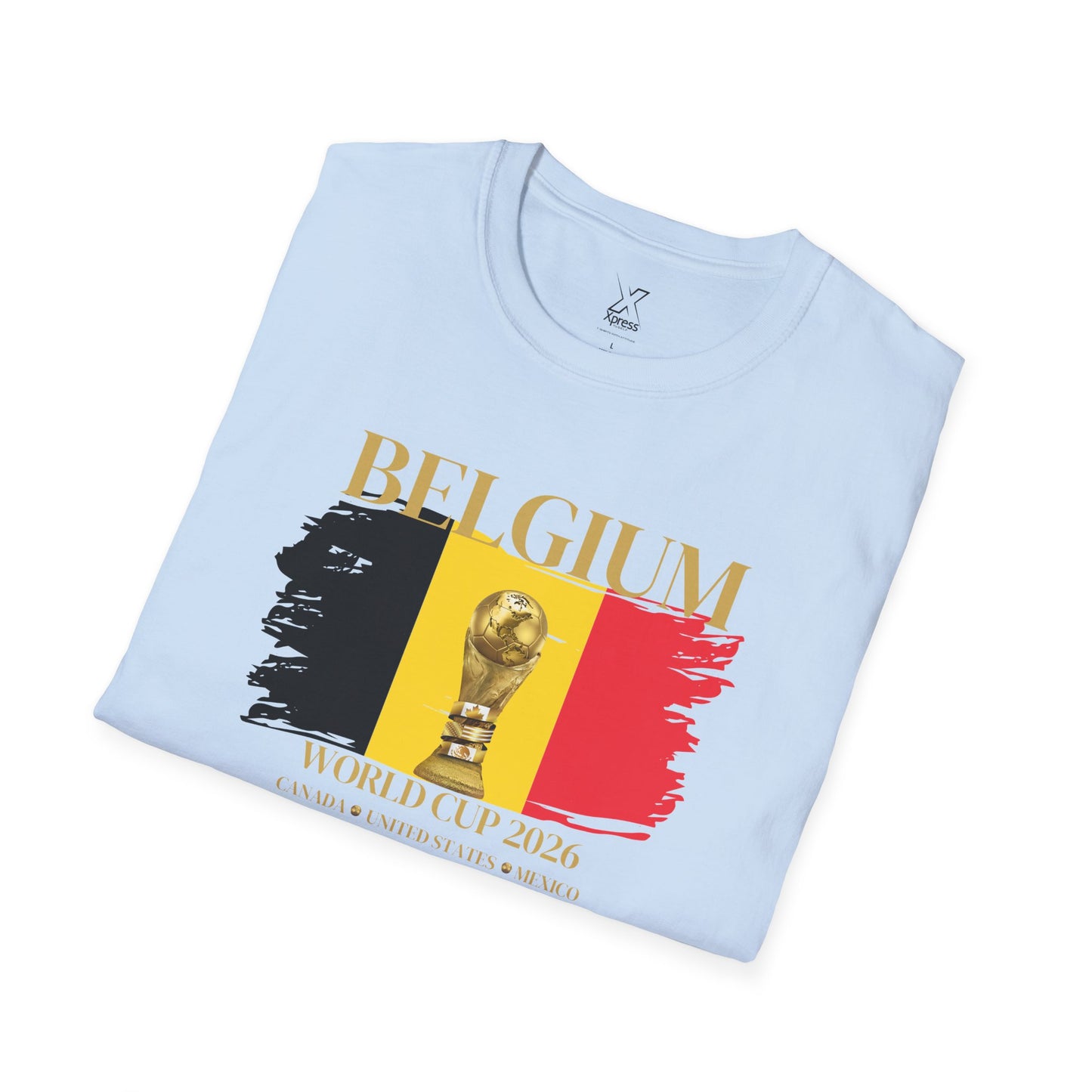 Belgians, Cheer Loud, Cheer Proud – Go Red Devils!  The Ultimate Football Fan T-shirt! World Cup 2026.  Here We Come!