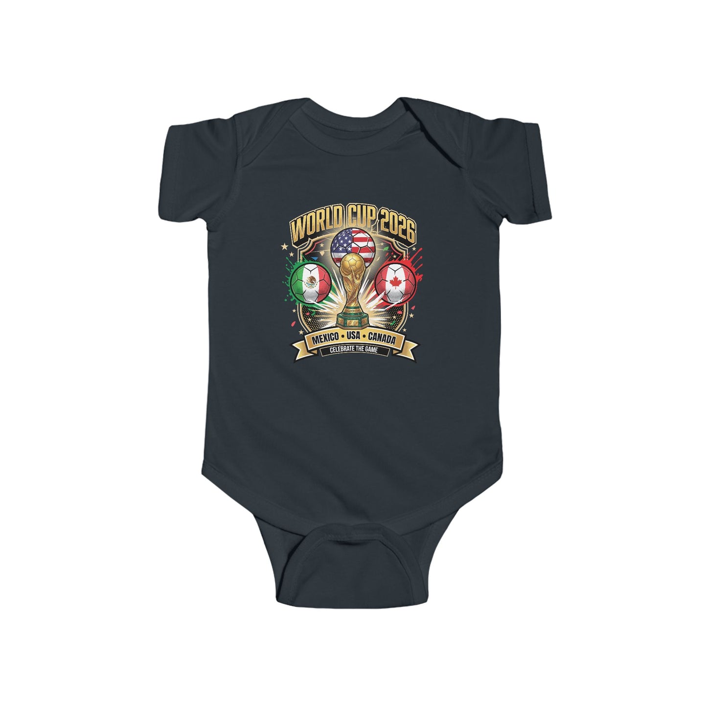 Cute World Cup 2026 Baby Outfit for Little Soccer Fans- Game Day for Future MVP of the Family! gifts, baby shower, Summer Games!