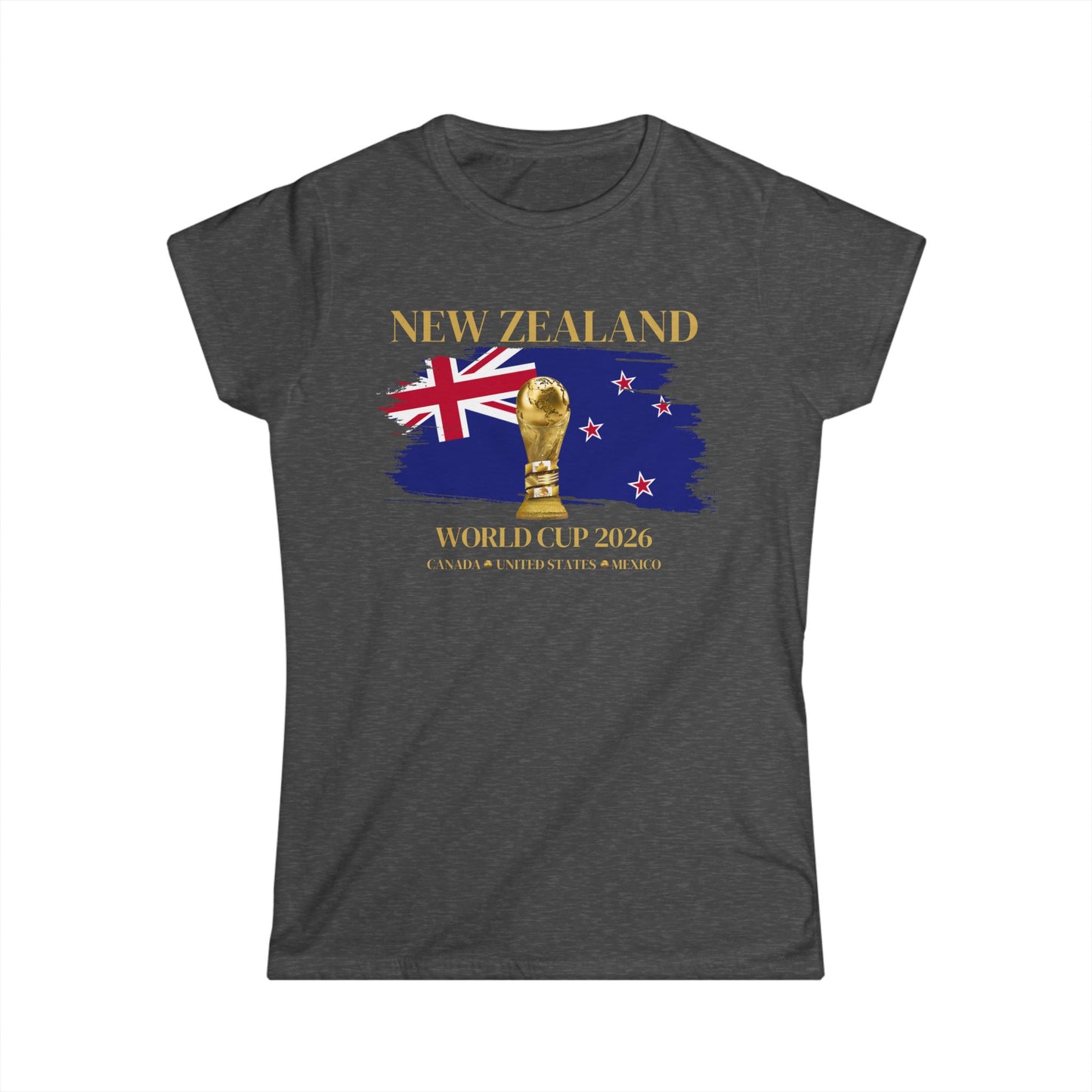 New Zealand.  e T-Shirt, Soccer Fan Gift, Sports Apparel Women