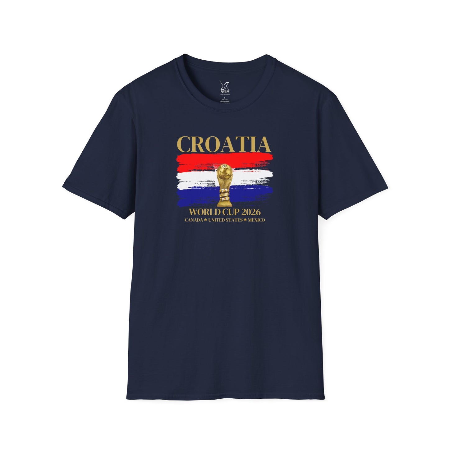 Game On, Croatia! The Ultimate Football Fan T-shirt! World Cup 2026 Here We Come!