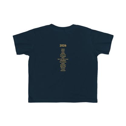 Toddler World Cup Tee, Kids Soccer Shirt, Argentina Fans Gift, Sports Toddler Outfit, Unisex Toddler Short Sleeve, Fine Jersey Tee