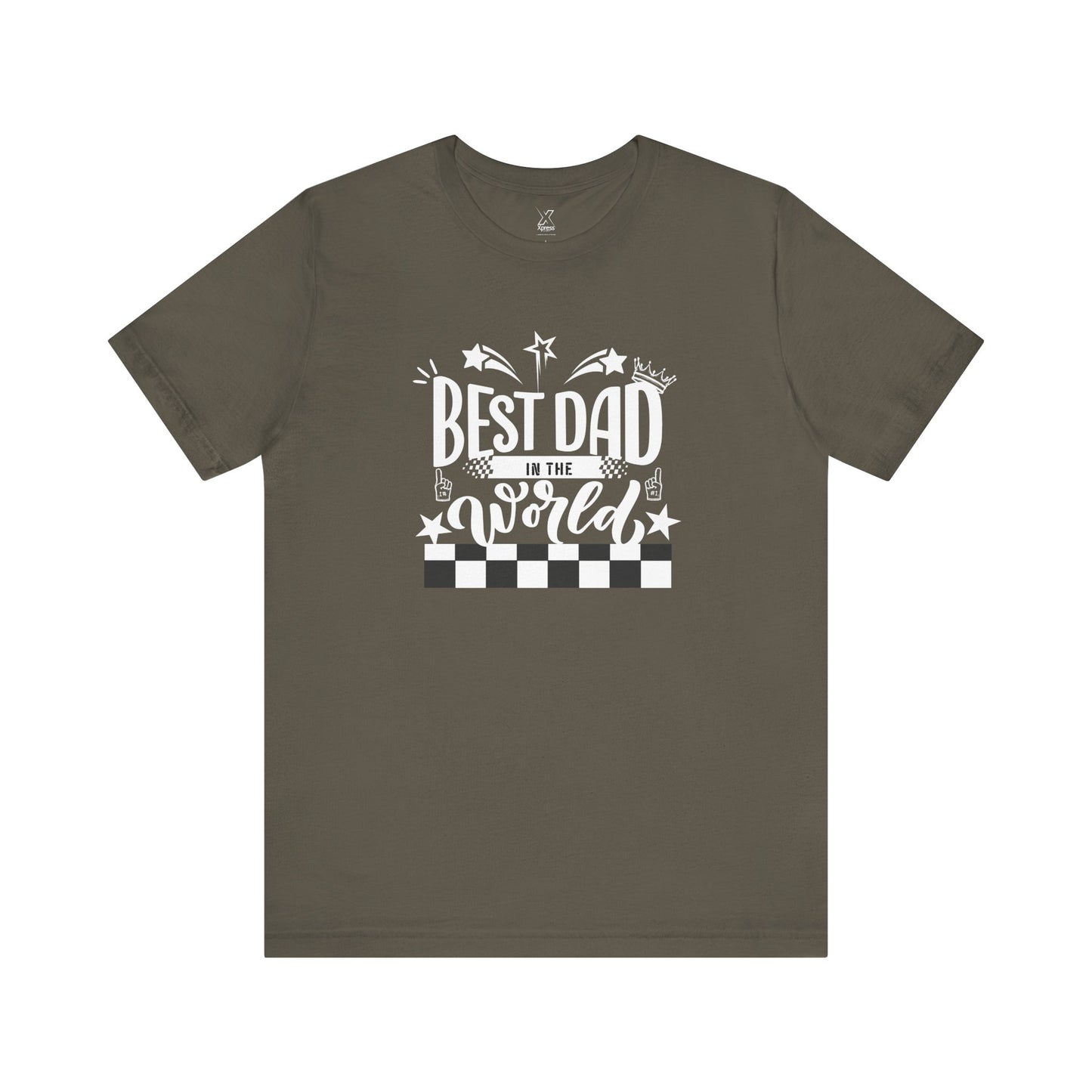 Best Dad Ever Unisex Tee – “Because Legends Deserve Comfort.” | Perfect Father’s Day or Christmas Gift | Funny Dad Shirt | Casual Family Tee