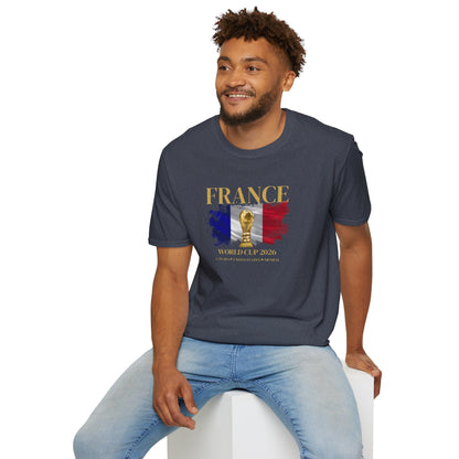 Allez la France! Show your pride with this Ultimate Football Fan T-shirt!  World Cup 2026 Here We Come!