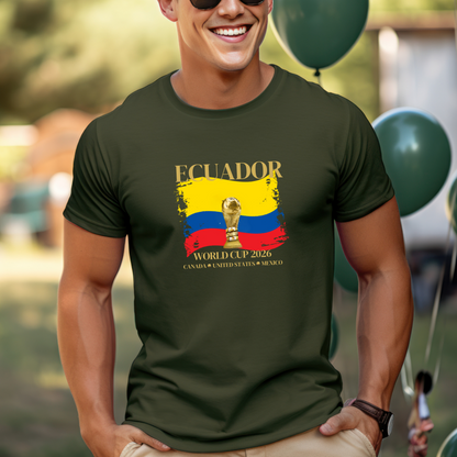 Let's Go, Ecuador! Show Your Pride With This Ultimate Football Fan T-shirt! World Cup 2026 Here We Come!