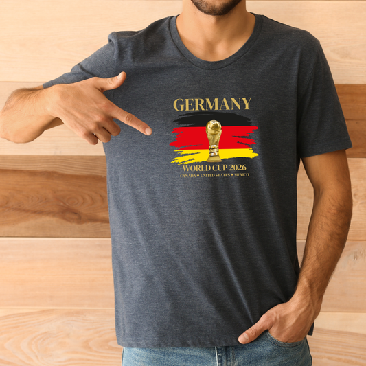 Cheers Germany! Show your Loyalty with Ultimate Football Fan T-shirt ! World Cup 2026 Here We Come!